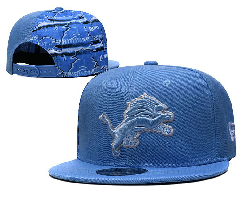 2022 NFL Detroit Lions Hat TX 09022->->Sports Caps